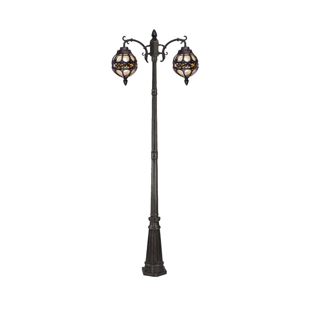 چراغ دو شاخه تیانا مدل آکام