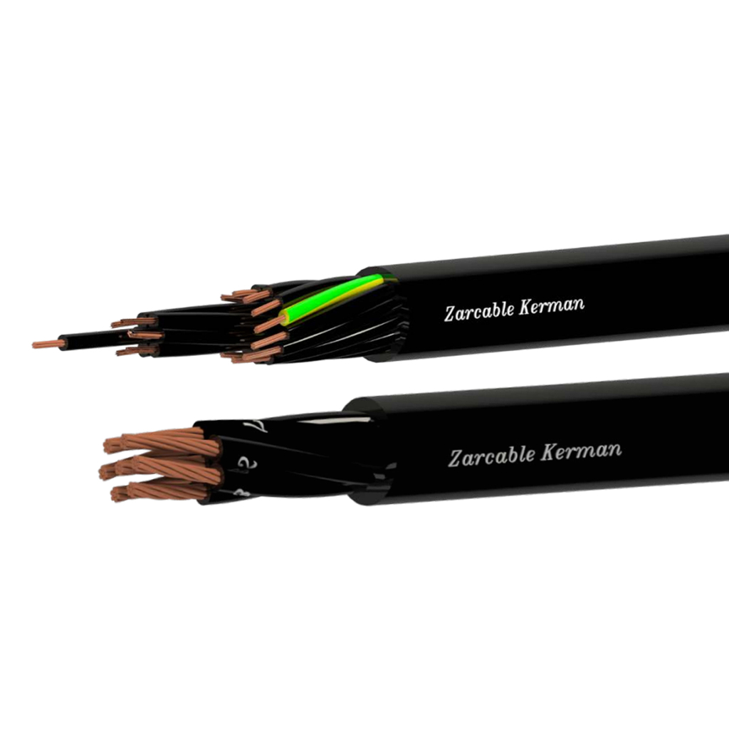 کابل کنترل 14 در 0.5 انعطافپذیر افشان زرکابل کرمان 100 متری