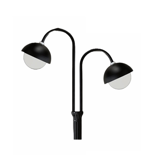 چراغ سرلوله دو شاخه حیاطی و پارکی سوتارا کد 504902