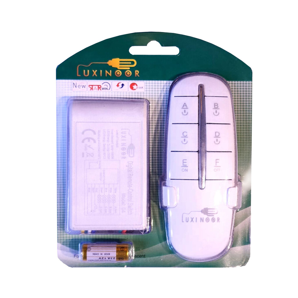 ریموت کنترل 4 کانال 1 ریسیور لوکسی نور