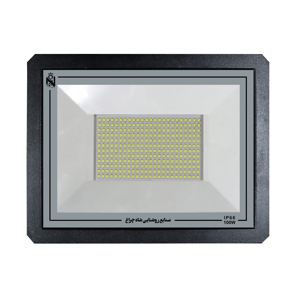 پروژکتور 100 وات روکار شاه چراغ مدل آبان