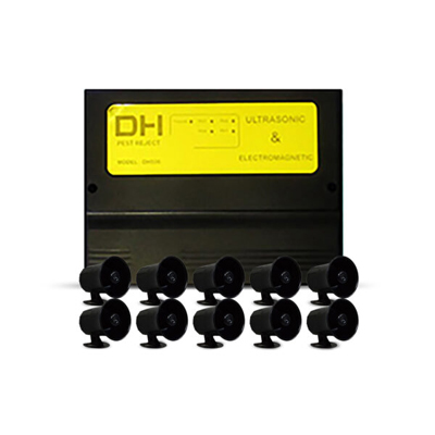 دستگاه دور کننده حشرات و حیوانات موذی ایران دی اچ به همراه 10 اسپیکر