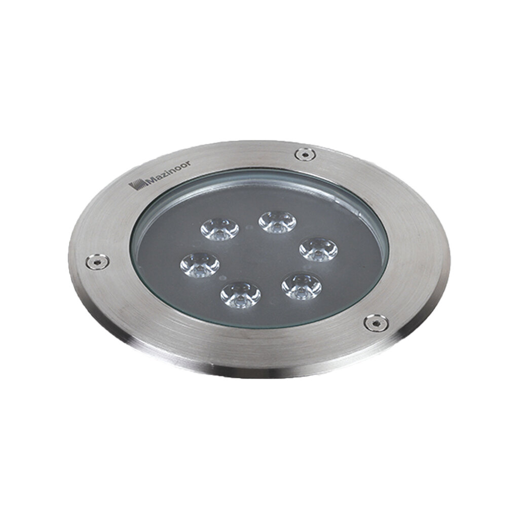 چراغ دفنی 12 وات مازی نور مدل اینترالوکس پخش نور 14 درجه