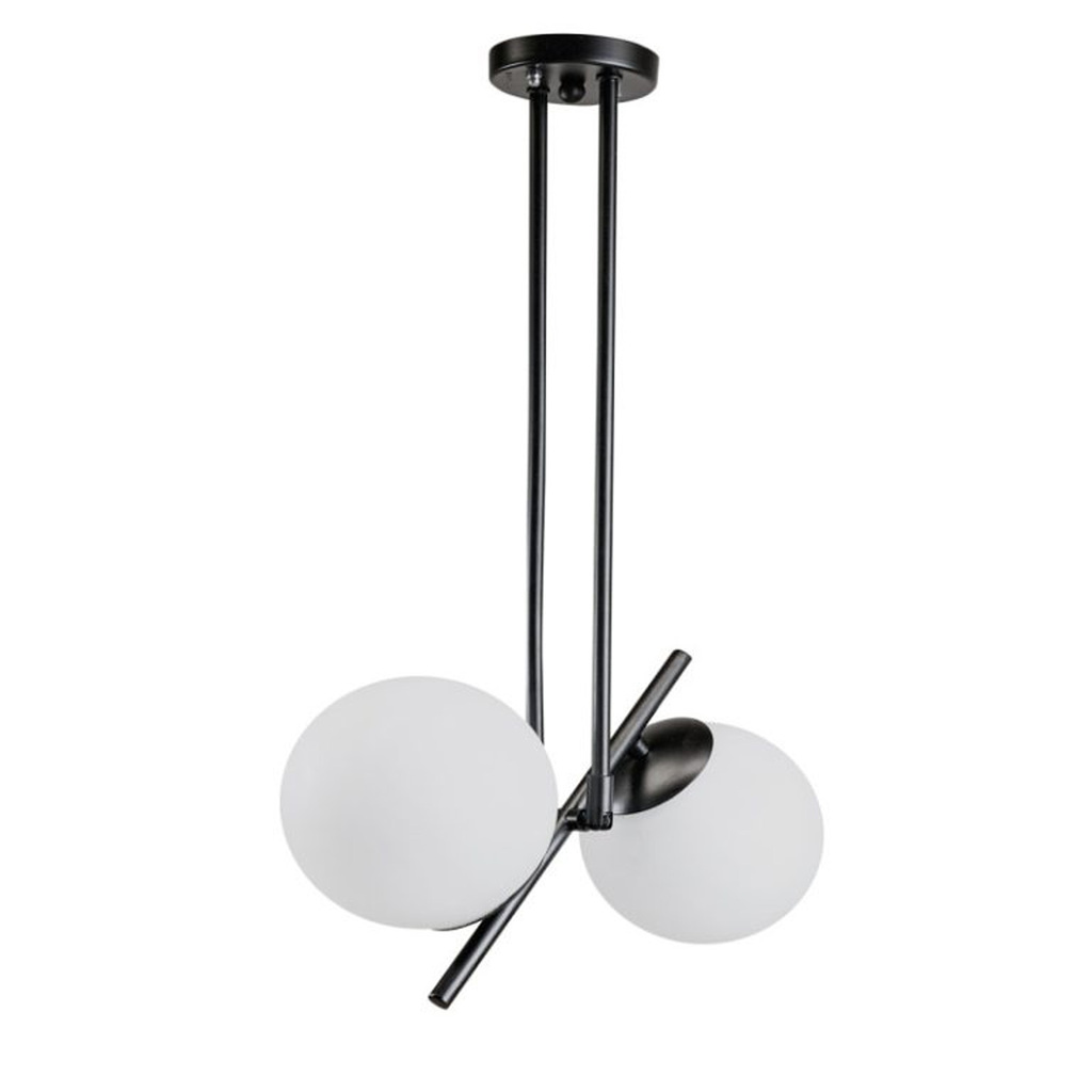 چراغ آویز 2 شعله مولکولی چشمه نور مدل A1234/2