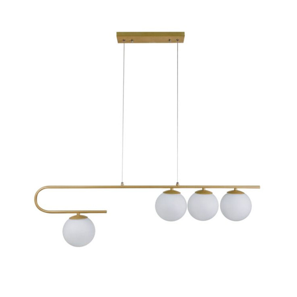 لوستر 4 شعله مولکولی چشمه نور مدل A1222/4