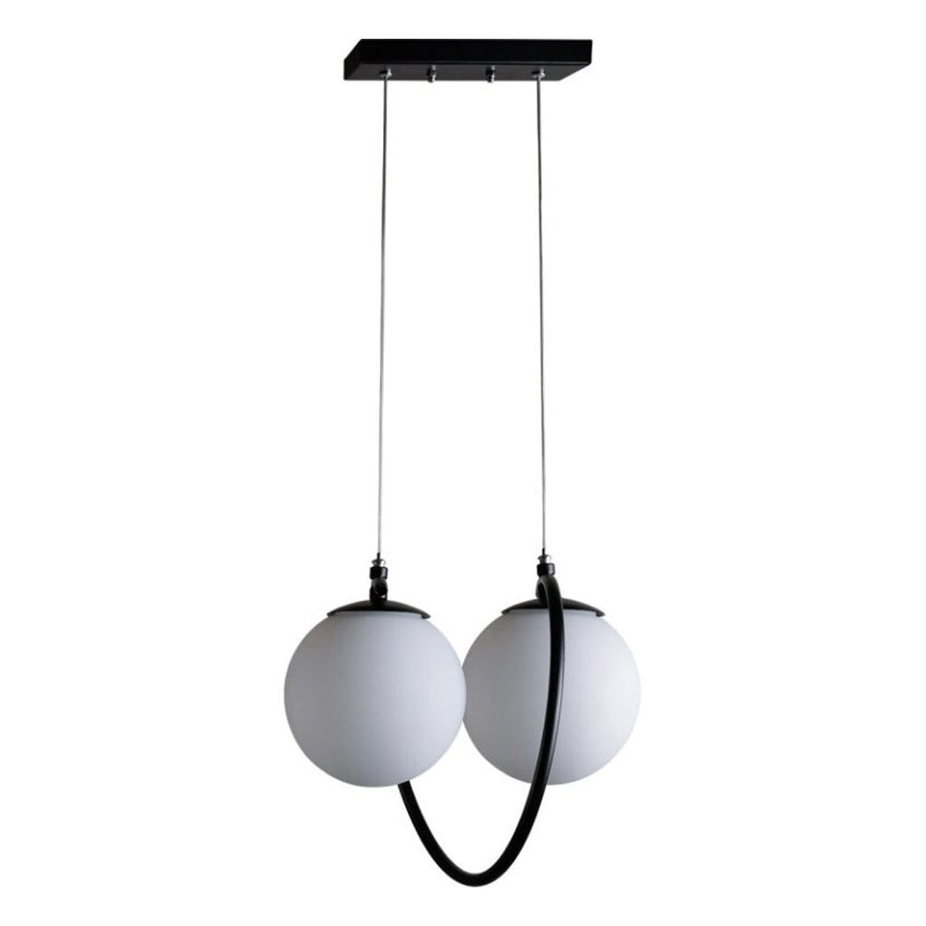 چراغ آویز دو شعله مولکولی چشمه نور مدل A1261/2