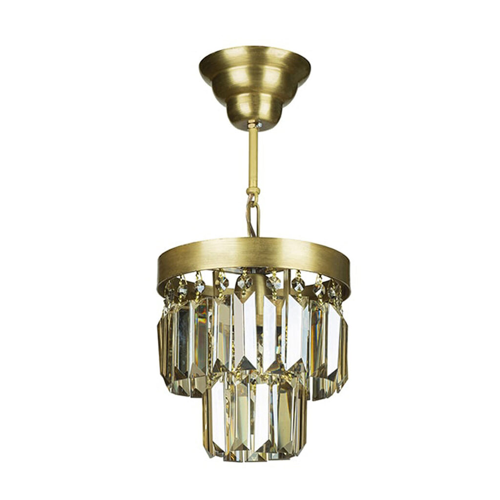 لوستر کریستالی تک شعله چشمه نور مدل S3614/20-AO