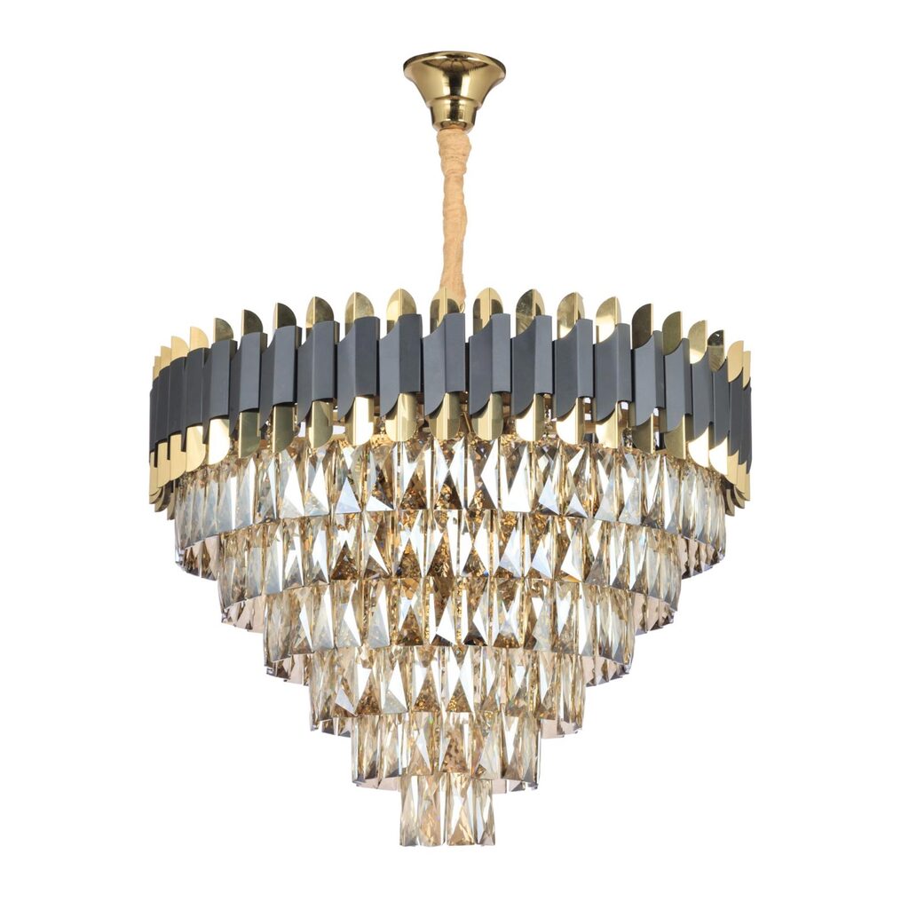 لوستر کریستالی 12 شعله چشمه نور مدل P2630/65