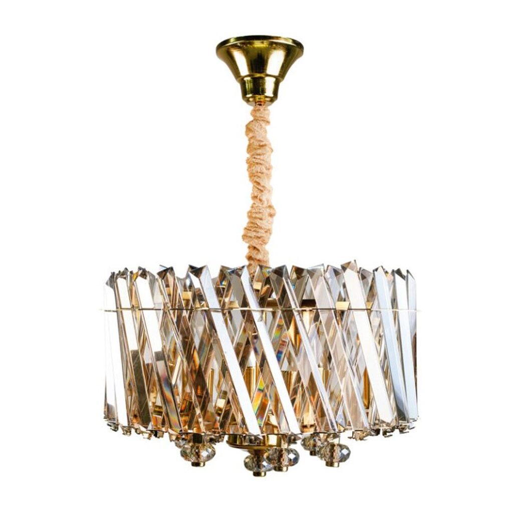 لوستر کریستالی 6 شعله چشمه نور مدل N2672/40