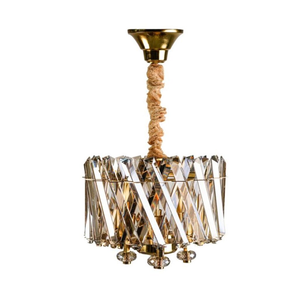 لوستر کریستالی 4 شعله چشمه نور مدل N2672/30