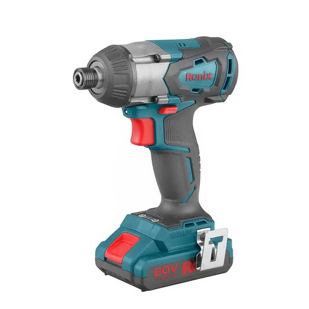 کیت دریل پیچ‌گوشتی چکشی شارژی رونیکس مدل 8906K