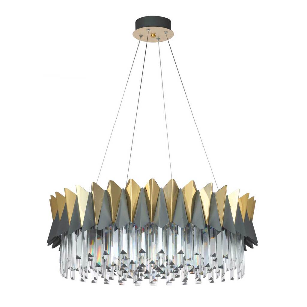 لوستر کریستالی چشمه نور مدل P2698/65