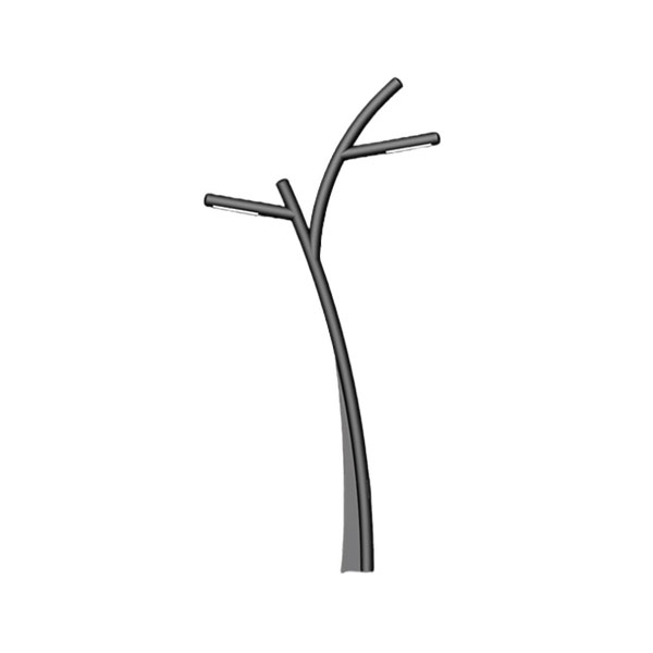 چراغ دو شاخه ایستاده سوتارا مدل کهکشان کد 524802