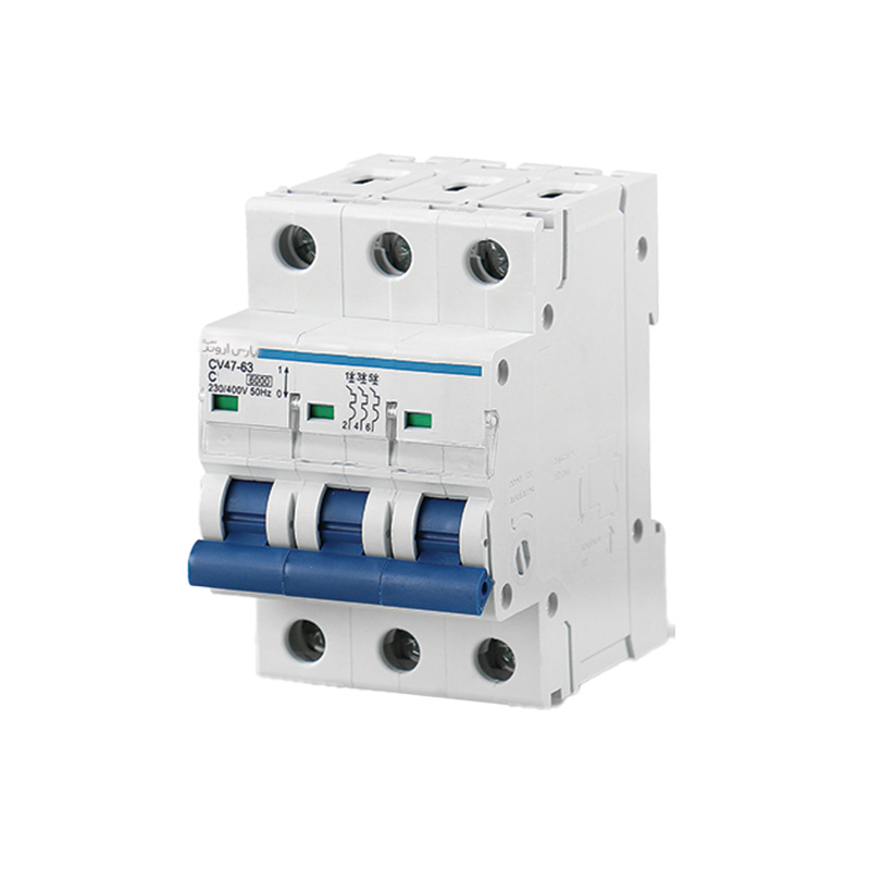 کلید مینیاتوری سه پل 20 آمپر پارس اروند مدل CV47-C20-6K-3P