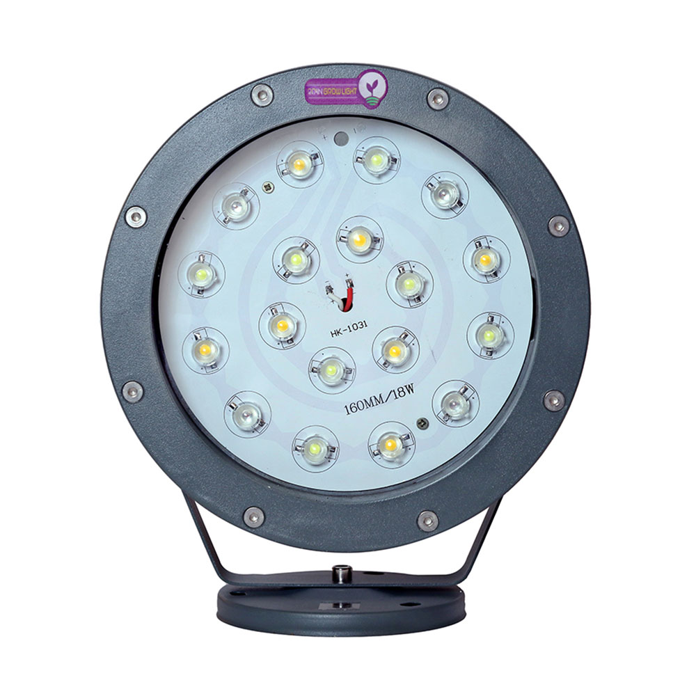 پروژکتور رشد گیاه ال ای دی 18 وات دیواری