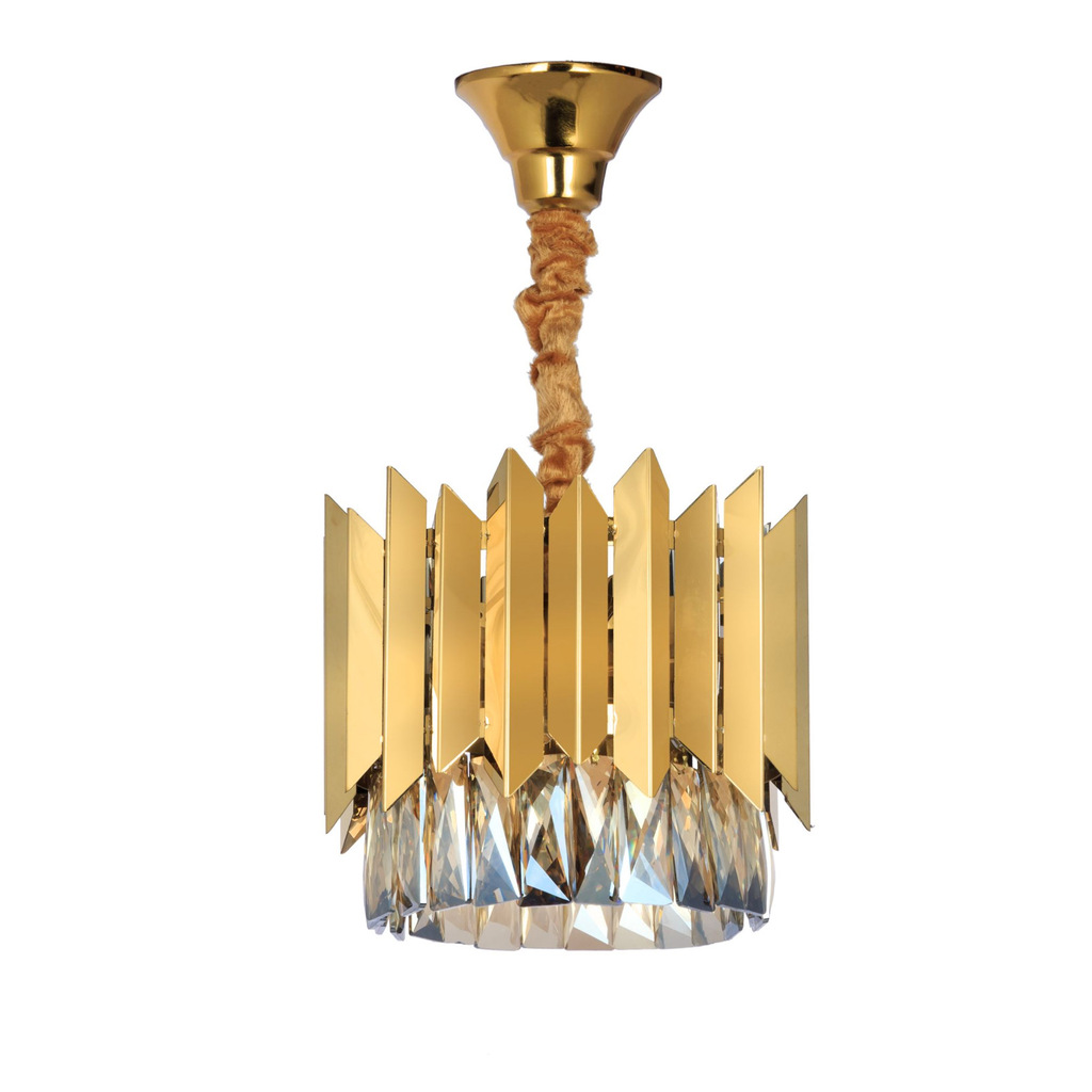 لوستر کریستالی تک شعله چشمه نور مدل 2635/25