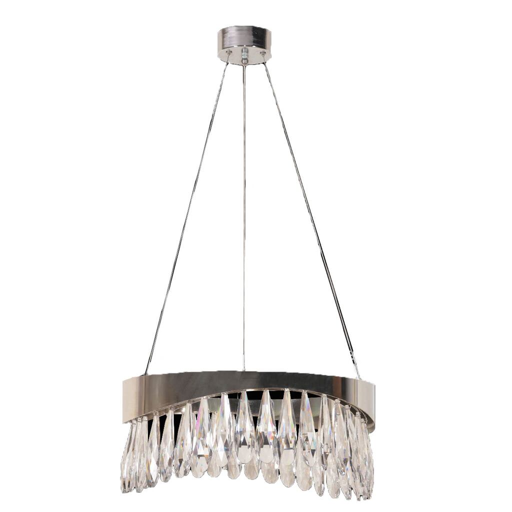 لوستر کریستالی چشمه نور مدل 2682/45