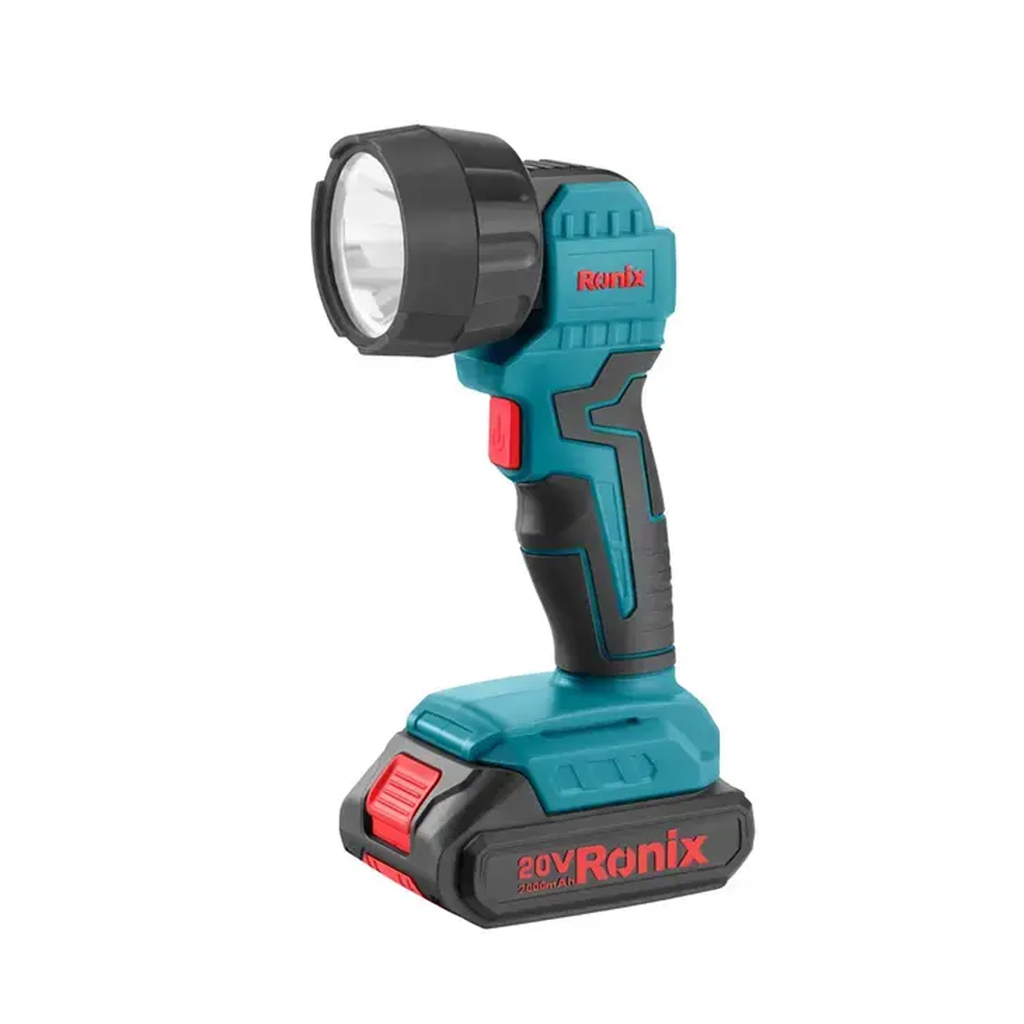 چراغ کار شارژی 20 ولت رونیکس مدل 8630