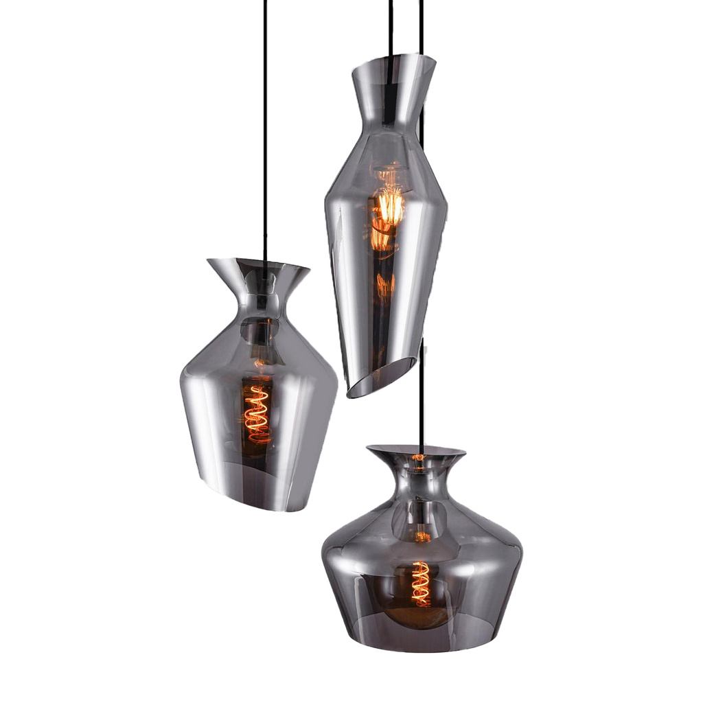 چراغ آویز سه شعله ستاره شمال مدل O62