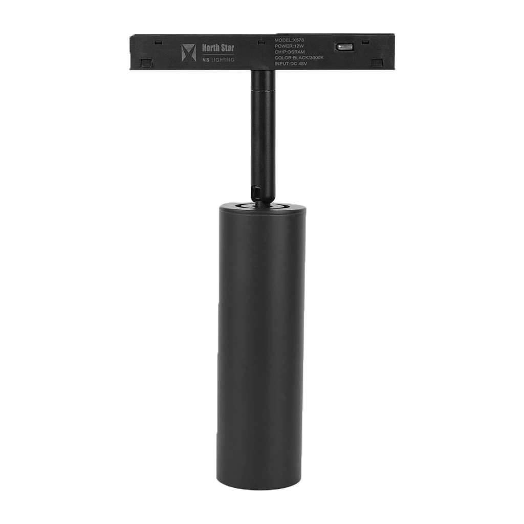 چراغ سقفی مگنتی 12 وات ستاره شمال مدل X578