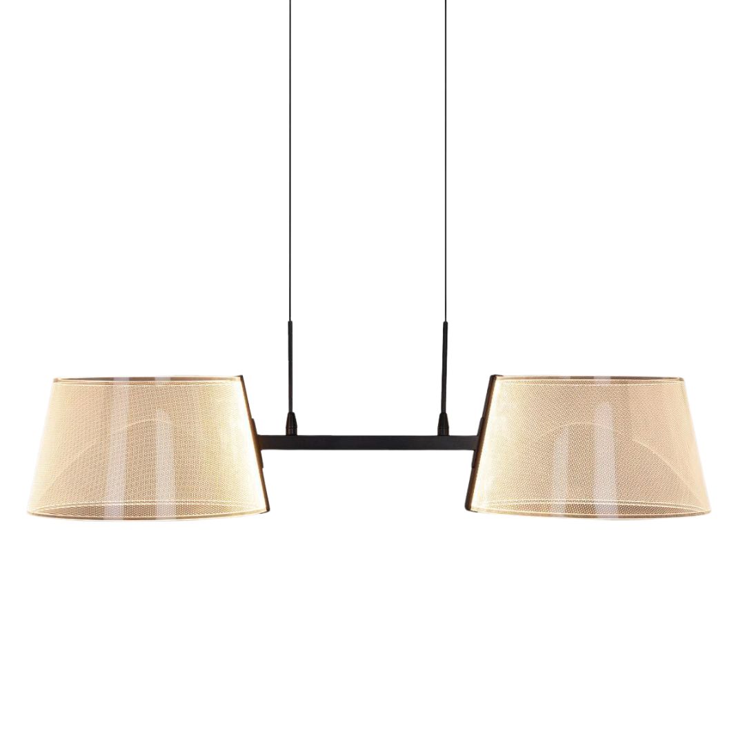 چراغ آویز دو شعله پلکسی کرو 24 وات ستاره شمال مدل HS18