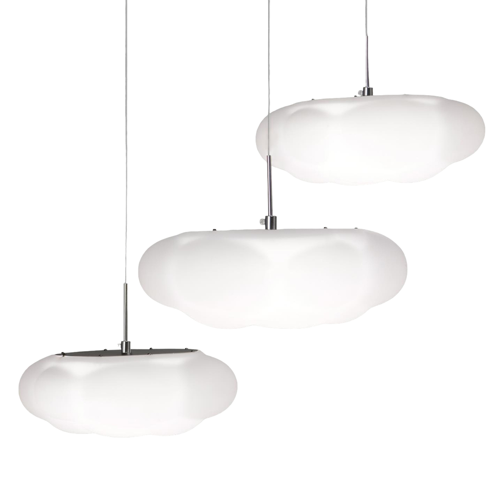 چراغ آویز ابری سه تایی 36 وات ستاره شمال مدل TS40