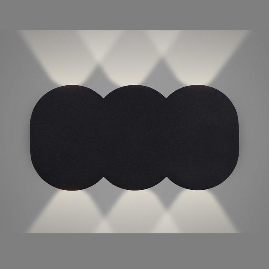 چراغ دیواری حیاطی دو طرفه 6 وات ستاره شمال مدل V126