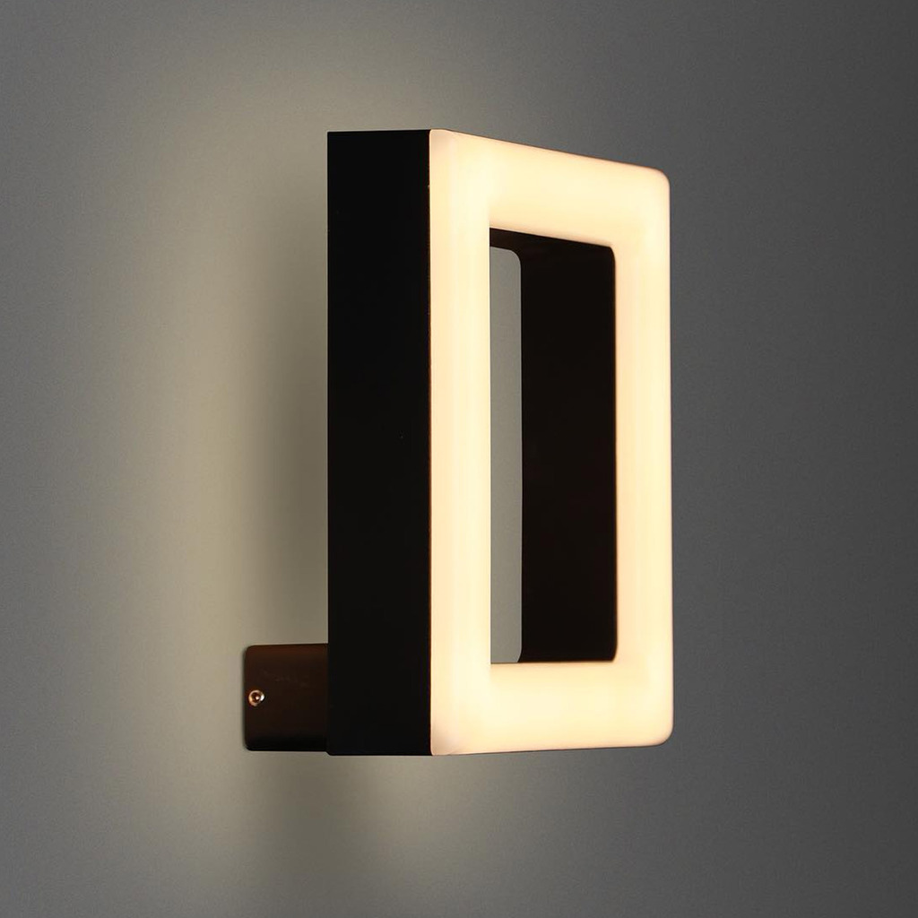 چراغ دیواری مربع 12 وات ستاره شمال مدل LN36