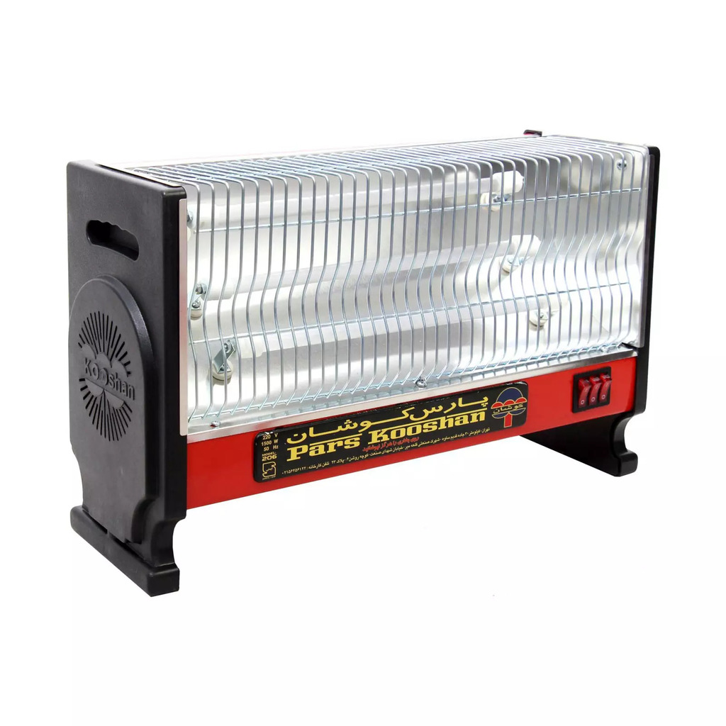 بخاری برقی 2000 وات پارس کوشان مدل 206