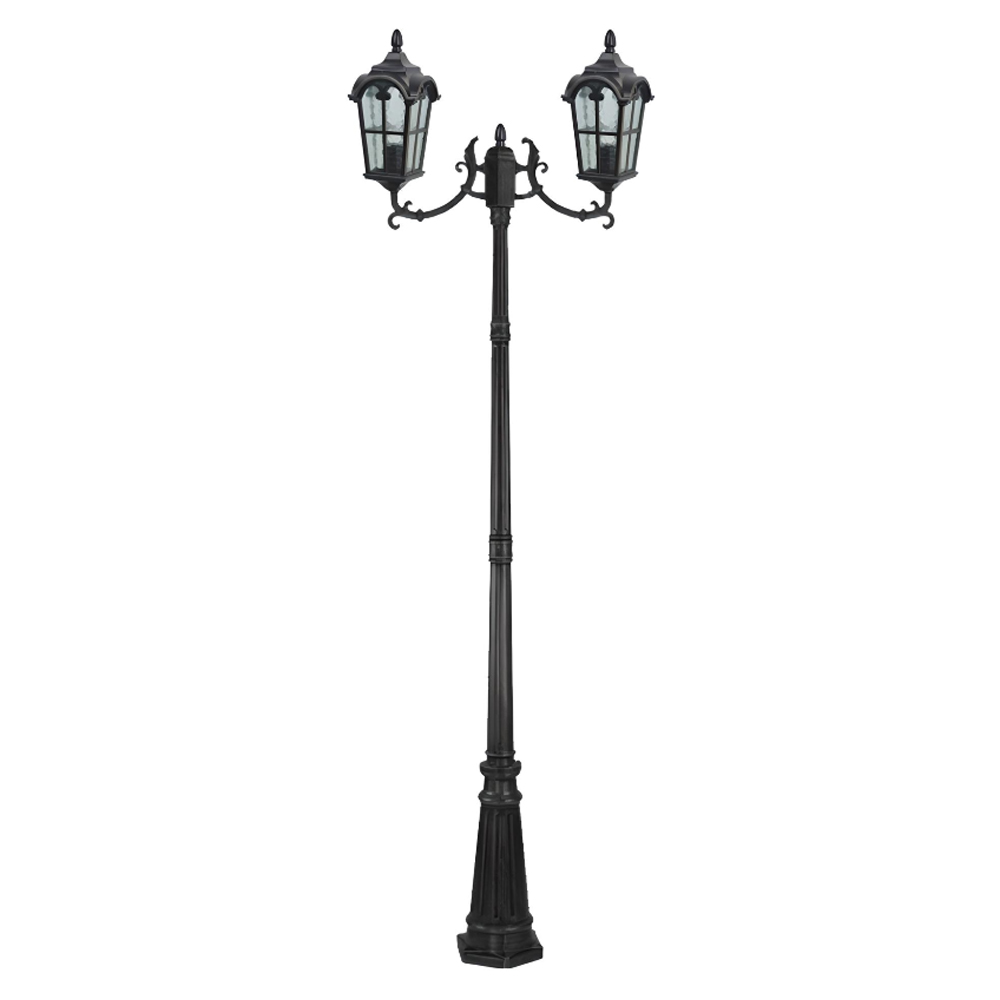 چراغ ایستاده دو شاخه رو به بالا تیانا مدل تیتان