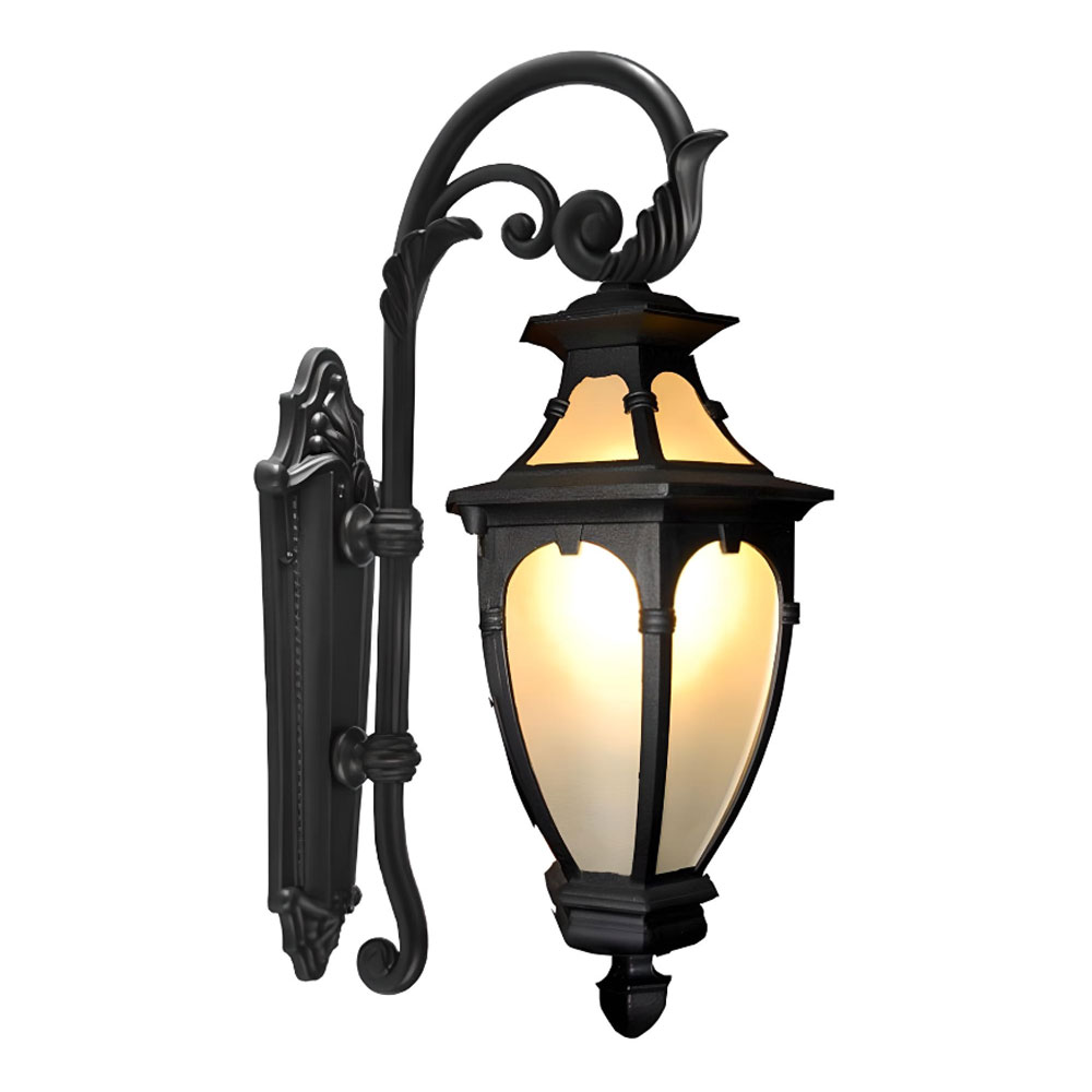 چراغ دیواری حیاطی تیانا مدل مهرسا با پایه A