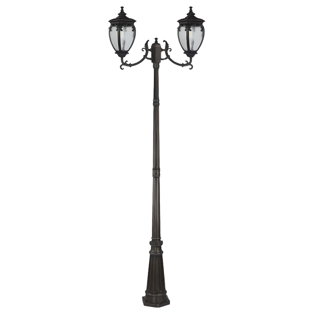 چراغ ایستاده دو شاخه رو به بالا تیانا مدل النا