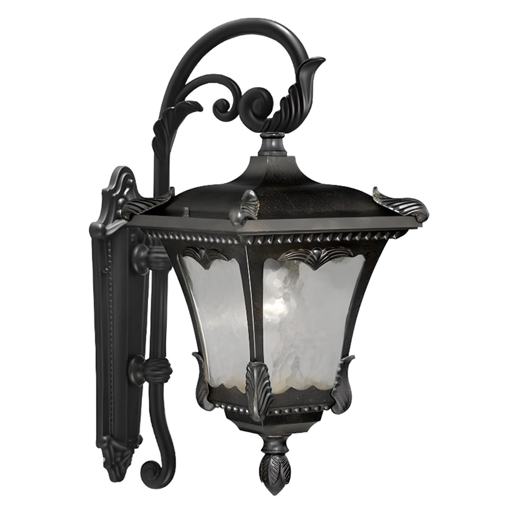 چراغ دیواری حیاطی تیانا مدل اطلس با پایه A