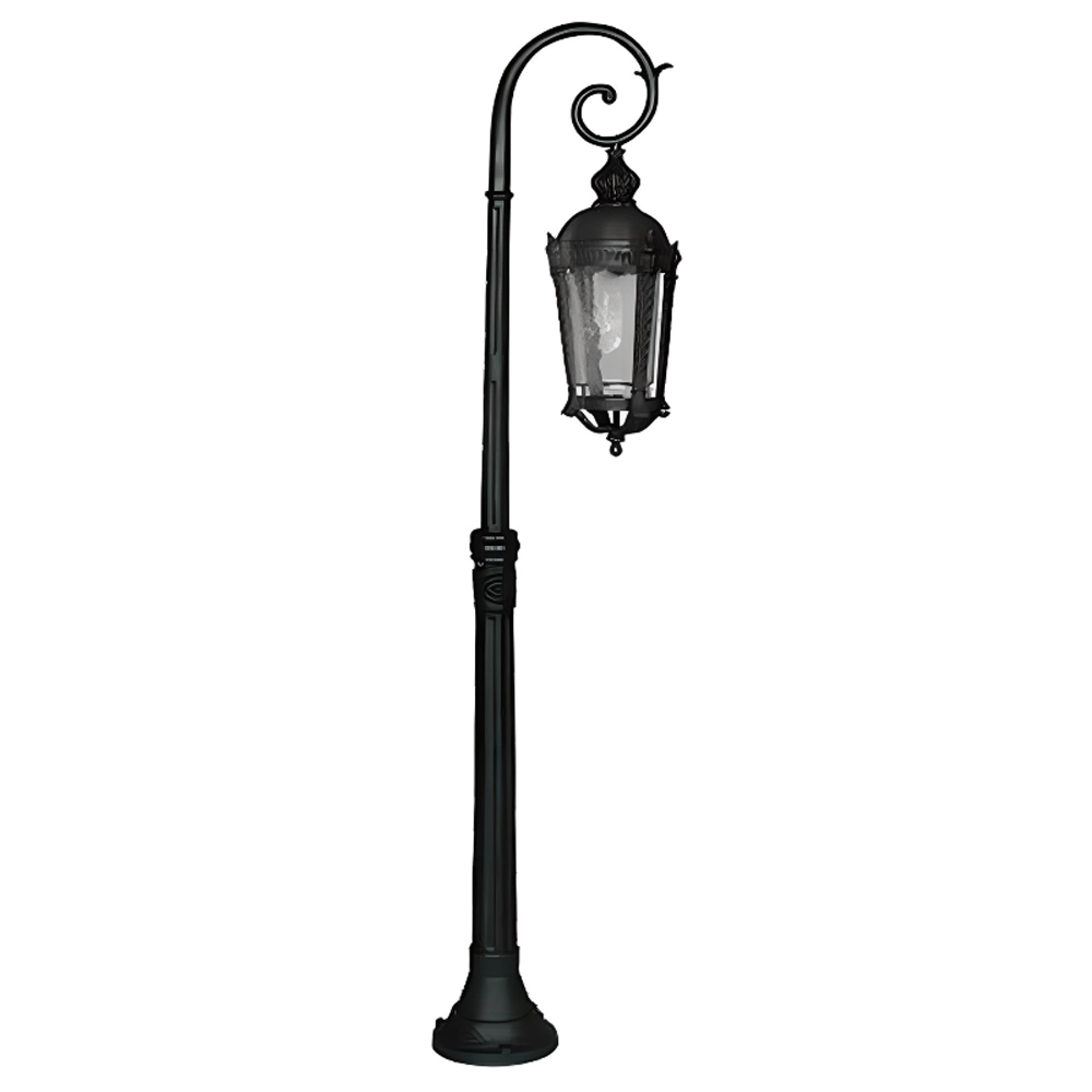 چراغ چمنی بلند تیانا مدل حلزونی شهاب