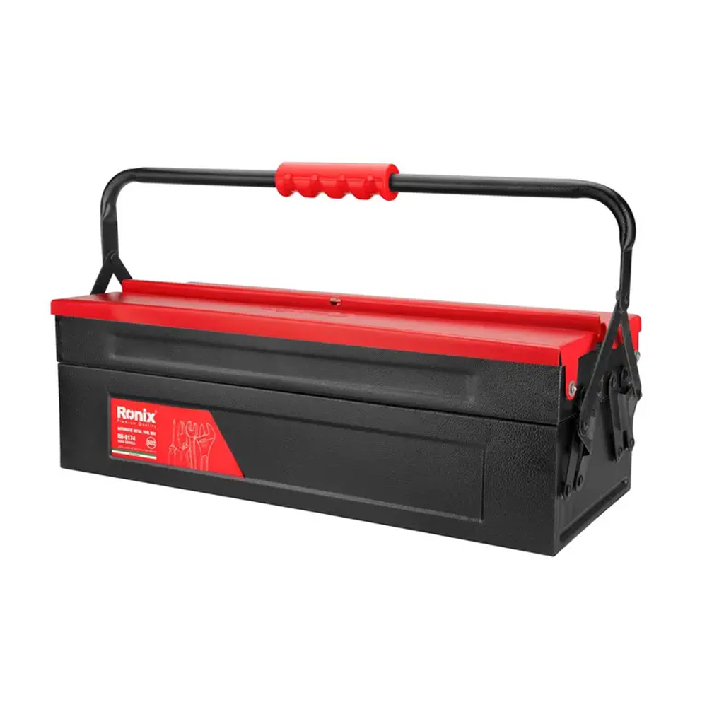 جعبه ابزار فلزی اتوماتیک 50 سانت دو طبقه رونیکس مدل RH-9174