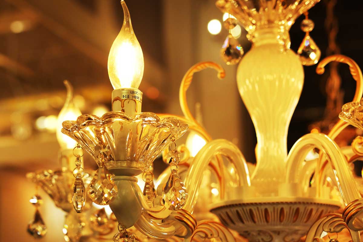 لامپ لوستر اشکی