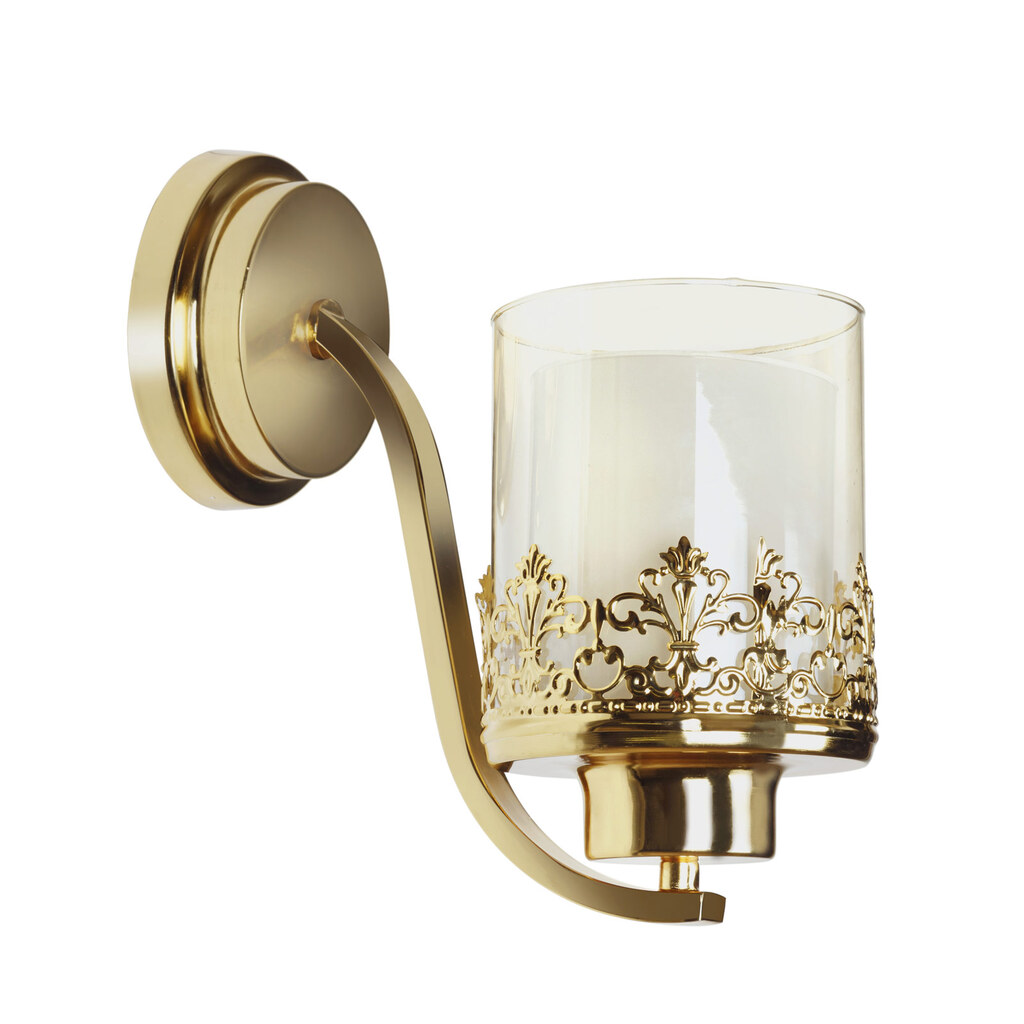 چراغ دیواری فلزی چشمه نور مدل N2663/1