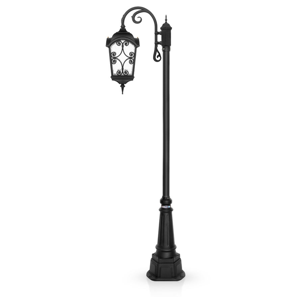 چراغ حیاطی ایستاده تک شاخه شب تاب مدل آروین کد SH-106711220