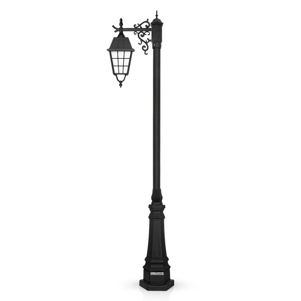 چراغ حیاطی ایستاده تک شاخه شب تاب مدل ونیز کد SH-105511320