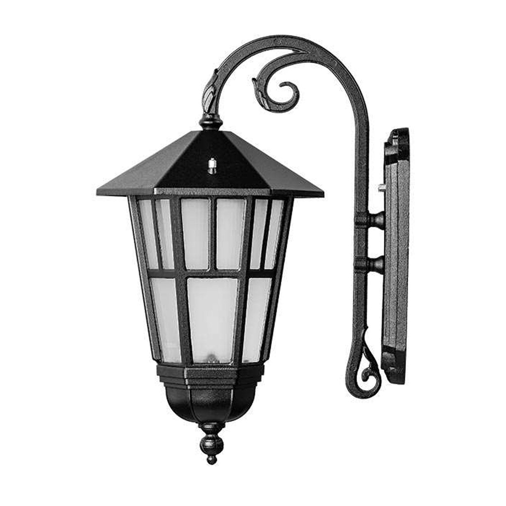 چراغ دیواری حیاطی شب تاب مدل وندا کد SH-105990720