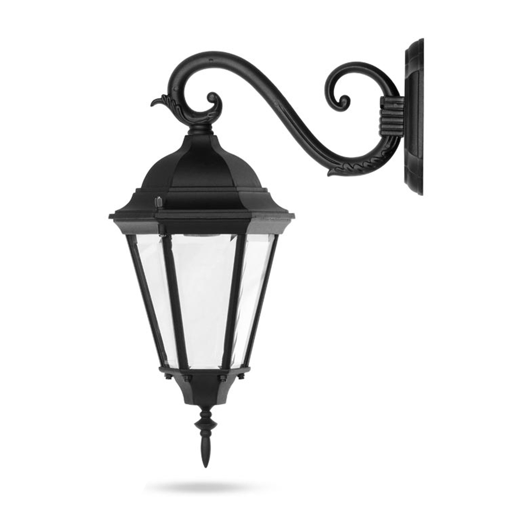 چراغ دیواری حیاطی شب تاب مدل رومی کد SH-104390320