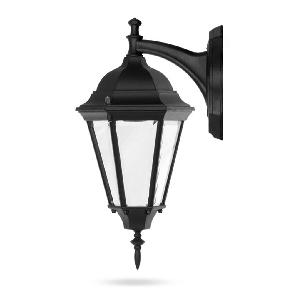 چراغ دیواری حیاطی شب تاب مدل رومی کد SH-104390020