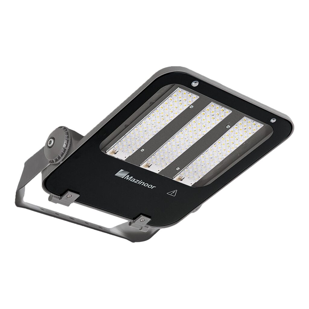 چراغ خیابانی 150 وات مازی نور مدل اپتیلوکس پخش نور متقارن تیز