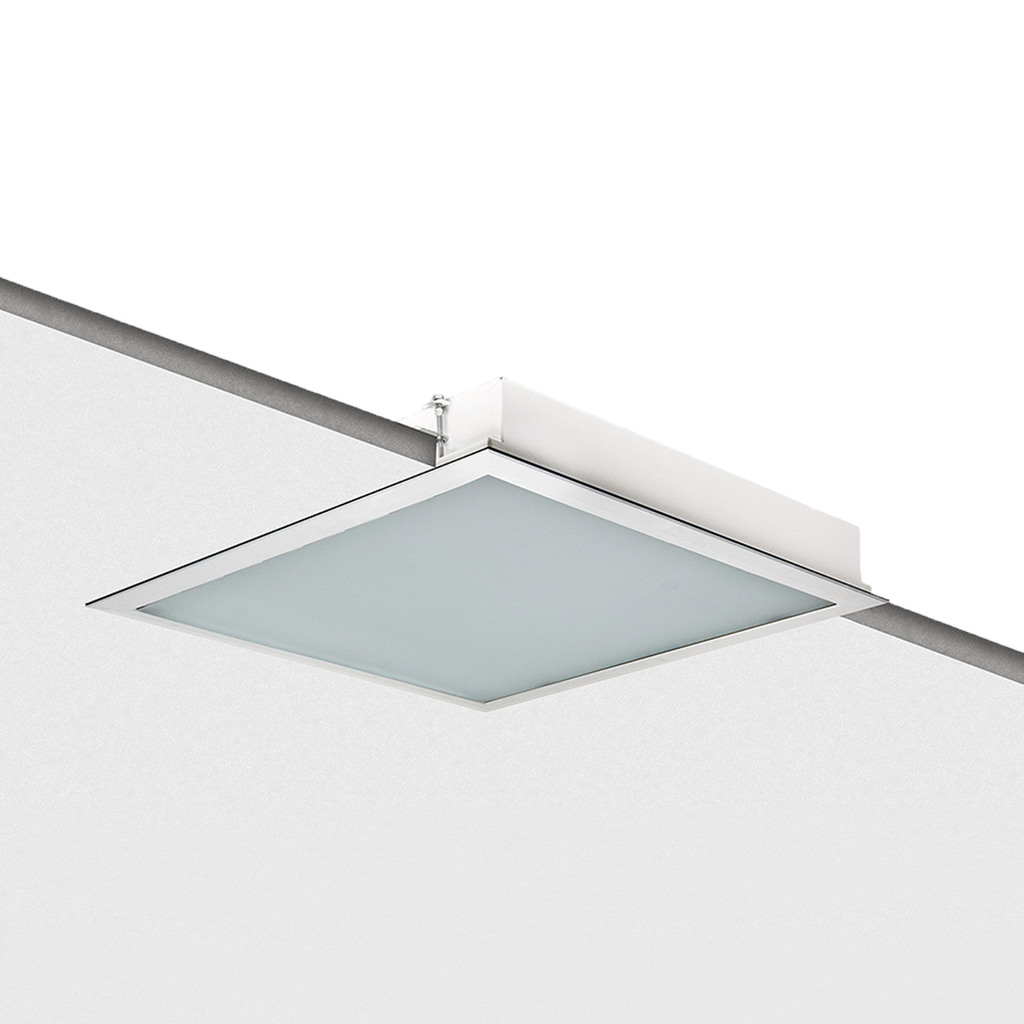 چراغ سقفی توکار 60 وات بدون لبه مازی نور مدل استریلوکس