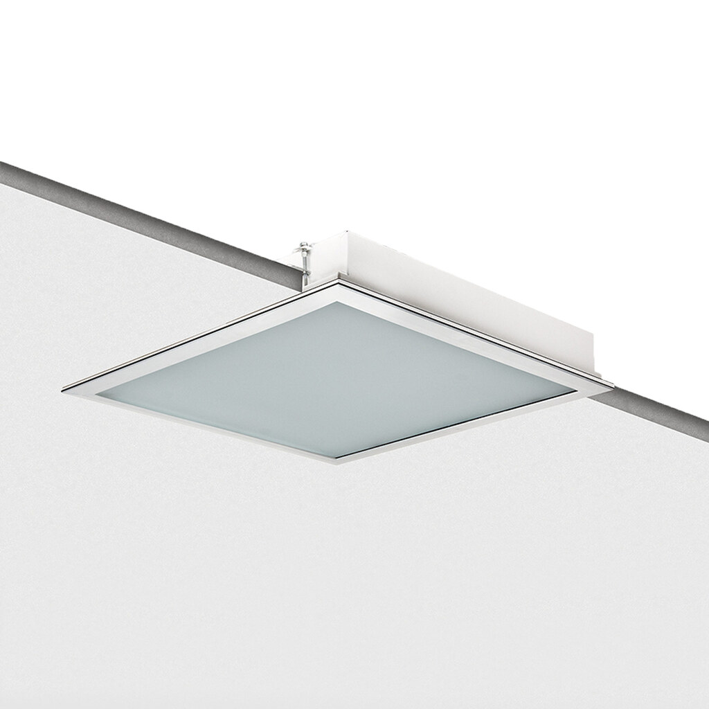 چراغ سقفی توکار 60 وات لبه دار مازی نور مدل استریلوکس