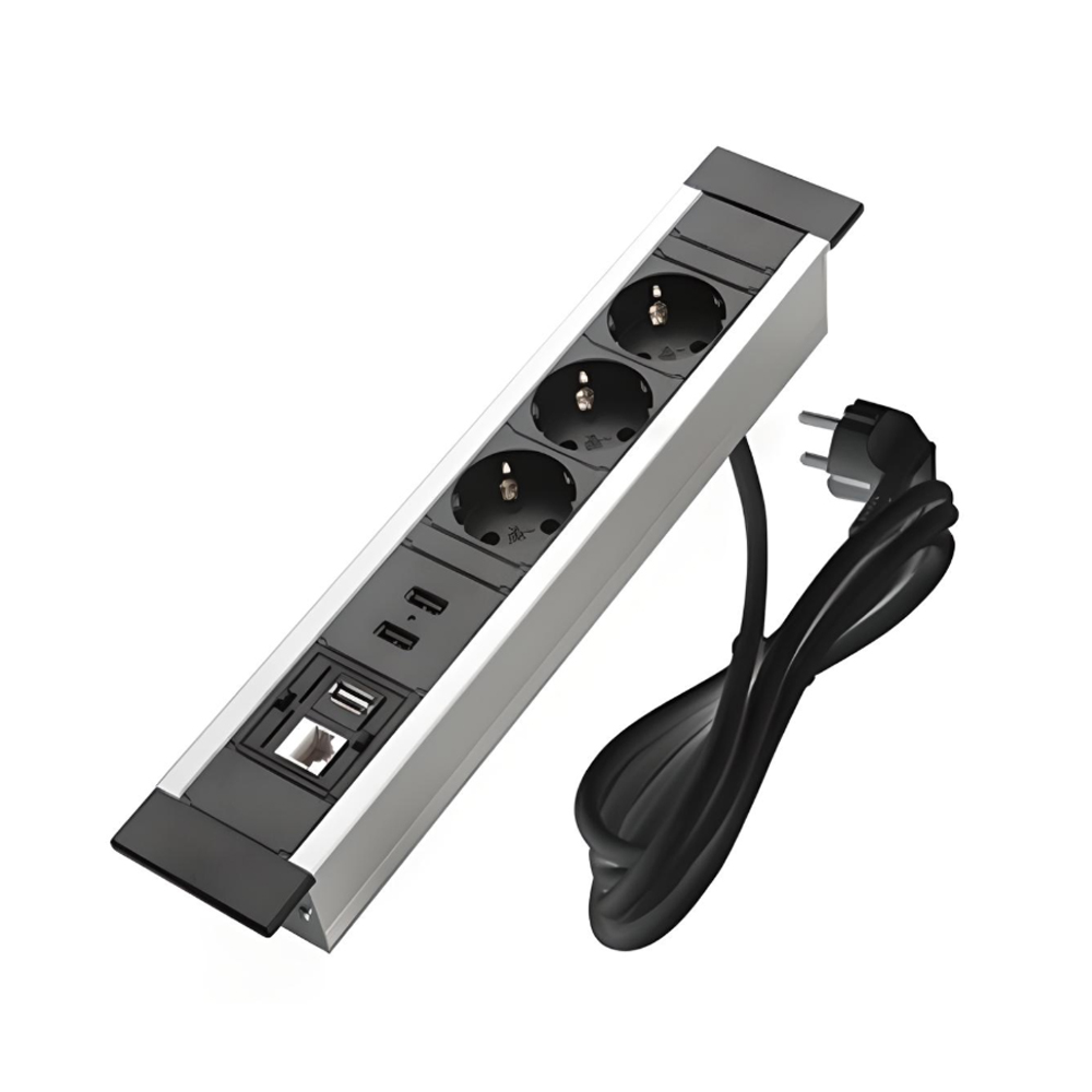 پریز توکار چند خانه اینزرت ملونی مدل 10030