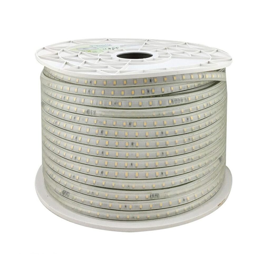 ریسه شلنگی LED تک لاین 2835 تراکم 120 شعاع مدل SH-2835-Wireless کلاف 50 متری