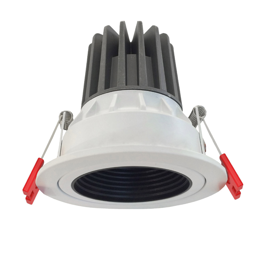 چراغ سقفی توکار 12 وات شعاع مدل SH-LJ661-3-12W