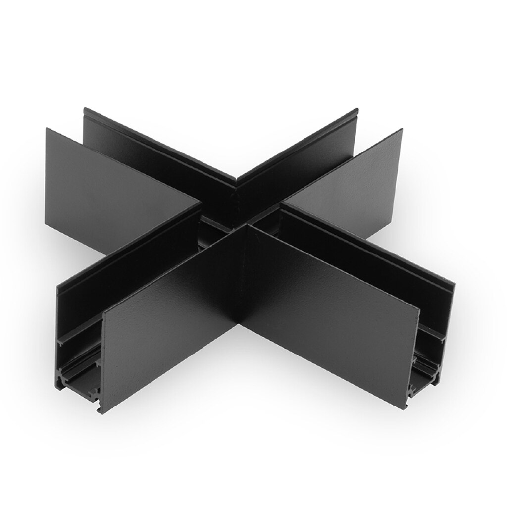 رابط ریل روکار سقف به سقف چهار طرفه شعاع مدل SH-MSCC4W-2M