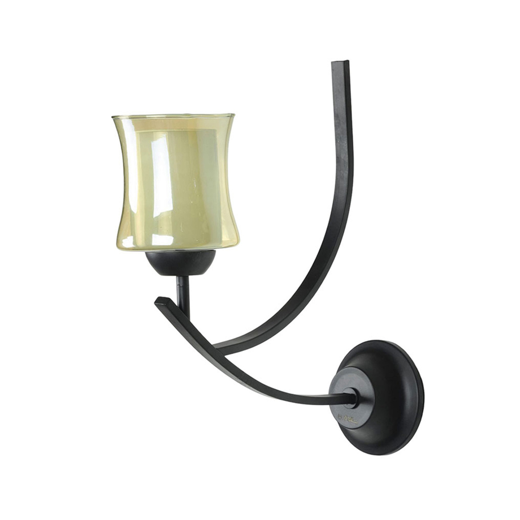 چراغ دیواری فلزی چشمه نور مدل CH182125